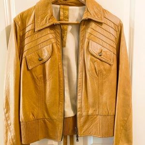 Italy made Patrizia Pepe leather jacket